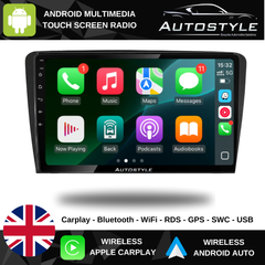 Skoda Octavia Apple Carplay / Android Auto 9" Stereo Upgrade (2008-2013)