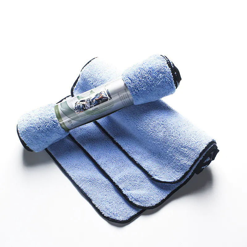 WUJI Microfiber Car Cleaning Towel for Auto Care