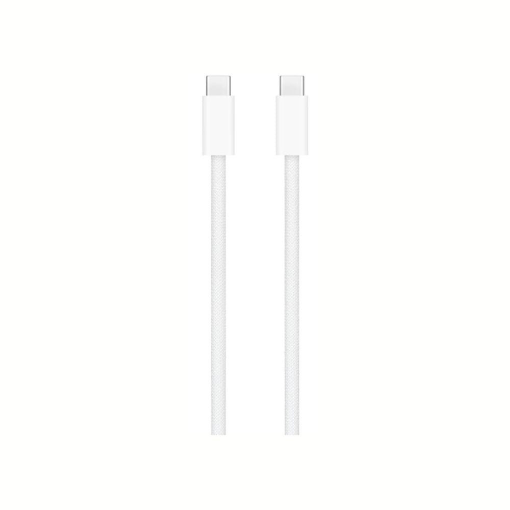 Apple 60W USB-C to USB-C fast charging cable by Phone Base, 1 meter long, compatible with MacBook and other USB-C devices.