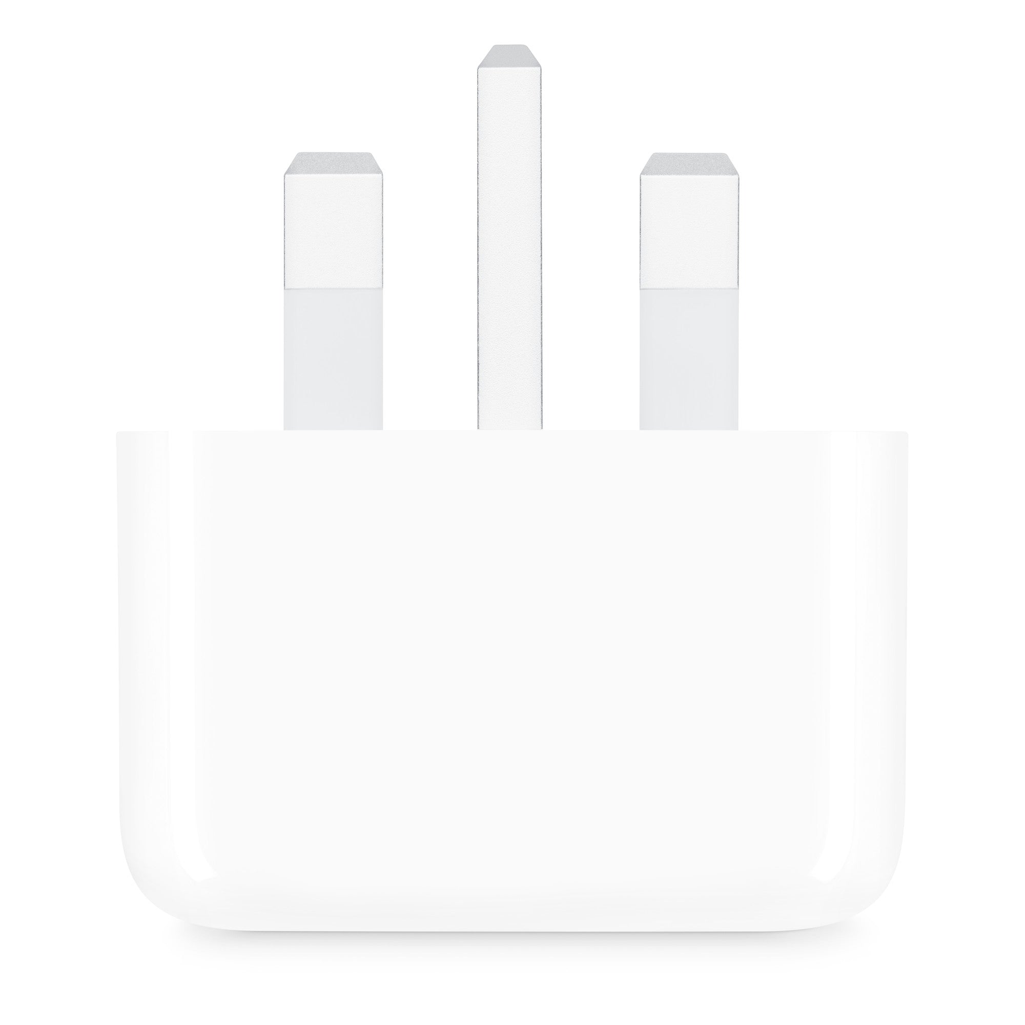 Apple genuine 20W USB-C power adapter plug with compact design, compatible with iPhones and other USB-C devices.