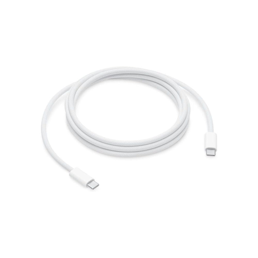 Apple 60W USB C to USB C fast charging cable by Phone Base, 1 meter long, with durable design and fast data transfer capabilities.
