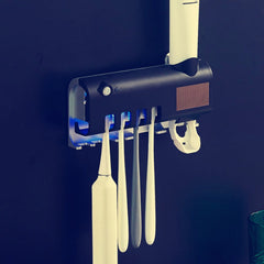 Ultraviolet Toothbrush Sterilizer Bathroom Wall-mounted Toothbrush Holder
