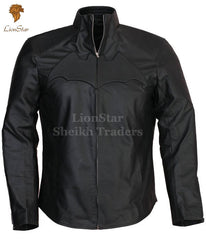 Real Leather Batman Jacket for Men | Bat Motorcycle Style | Premium Cowhide | DC Comics