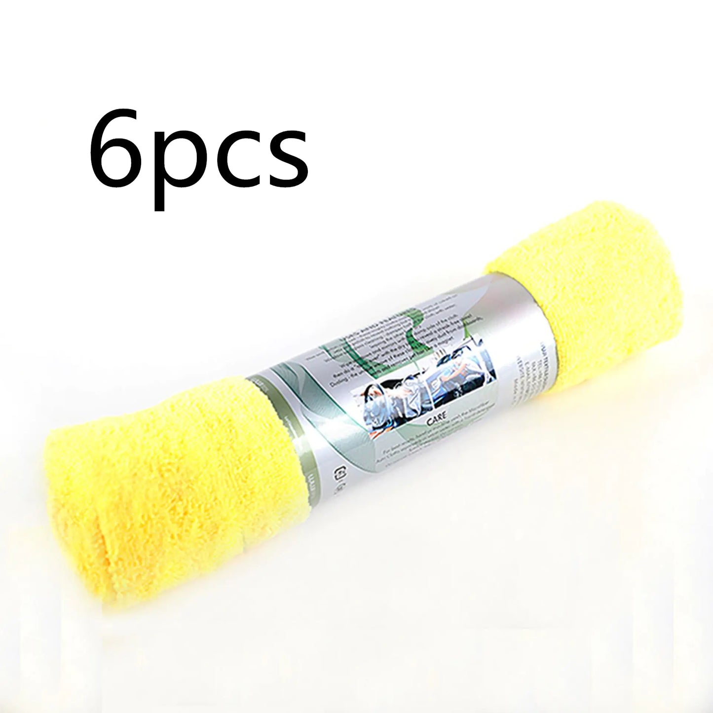 WUJI Microfiber Car Cleaning Towel for Auto Care