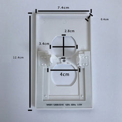 White Light Mini Human Body Motion Induction Night Light, CA0178A, CA0178B
