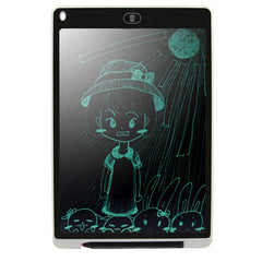 Portable 12 inch LCD Writing Tablet Drawing Graffiti Electronic Handwriting Pad Message Graphics Board Draft Paper with Writing Pen, 12 inch White, 12 inch Black, 12 inch Green, 12 inch Blue, 12 inch Red