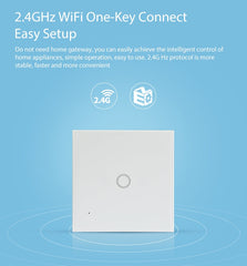NEO NAS-SC01W Wireless WiFi EU Smart Light Control Switch 1Gang, 1 Gang