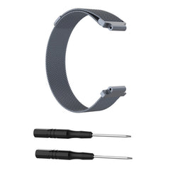 Milanese Watch Band for Garmin Forerunner 235 22cm, 22cm