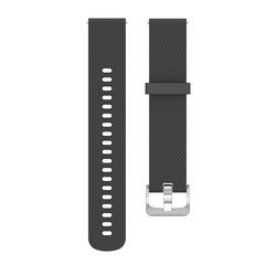 18mm Texture Silicone Wrist Strap Watch Band for Fossil Female Sport / Charter HR / Gen 4 Q Venture HR