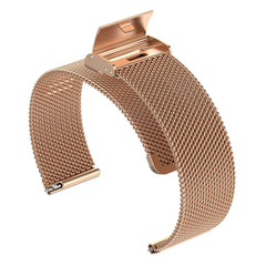 22mm Metal Mesh Wrist Strap Watch Band for Fossil Gen 5 Carlyle / Gen 5 Julianna / Gen 5 Garrett / Gen 5 Carlyle HR
