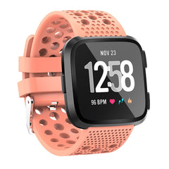 Smart Watch Venting Circle Hole Watch Band for Fitbit Versa