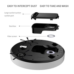 BOWAI OB12 Household Intelligent USB Charging Sweeping Robot, OB12 (White)