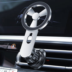 F73 MagSafe Magnetic Suction 360 Degree Rotating Car Phone Holder, F73