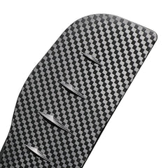 Car Rear View Mirror Rain Eyebrow Cover Catering Mirror PVC Carbon Fiber Pattern Rain Shield, DM-119