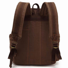 AUGUR 1039 Large Student Retro Canvas Backpack Shoulders Laptop Bag, 1039 Large
