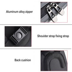 Waterproof Backpack Shoulders Turtle Hard Case Storage Box Outdoor Travel Bag for DJI FPV, For DJI FPV (Metallic Grey)