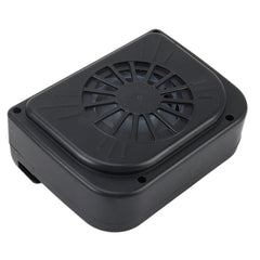 Solar Car Windshield Automatic Cooling Fan Car Cooling Fan Air Vent Auto Fan Solar Car Auto Cool Fan Cooler Vehicle Air Vent Radiator with Rubber Strip, Solar Air Vent