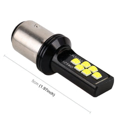 2 PCS 1157 DC9-16V / 3.5W Car Auto Brake Lights 12LEDs SMD-ZH3030 Lamps, with Constant Current, 1157 (White Light), 1157