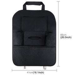 KANEED Auto Car Backseat Organizer Multi-Pocket Travel Storage Bag for Sunglass Phone Tissue Beverage Drink Can, Storage Bag