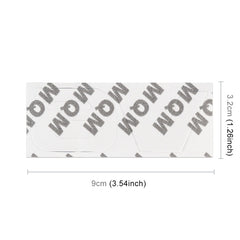 V6 Shape Car Metal Body Decorative Sticker, V6 Shape