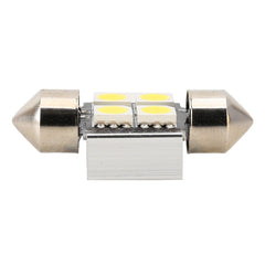 10 PCS 31mm DC12V / 2W / 7000K / 80LM 4LEDs SMD-5050 Car Reading Lamp, 31mm, 4LEDs SMD-5050