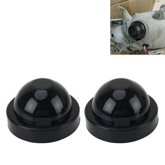 2 PCS K100 Universal Car LED Headlight HID Xenon Lamp Silicone Dust Cover Seal Caps Car Dust Cover Waterproof Dustproof Sealing Headlamp Cover for Car Retrofit, Inner Diameter: 10cm, Inner Diameter: 10cm