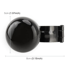 Car Universal Steering Wheel Spinner Knob Auxiliary Booster Aid Control Handle Car Steering Wheel Booster Wheel Strengthener Auto Spinner Knob Ball, Car Steering Wheel Spinner Knob (Black)