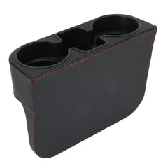 Car Seat Crevice Storage Box Cup Drink Holder Auto Pocket Stowing Tidying for Phone Pad Card Coin Case Car Accessories, Black, Grey, Khaki, Brown
