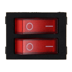 Car Truck Boat Switch Toggle Light Switch 4pin Waterproof 12/24V Car Auto Universal DIY 4 Pin Double Control Switch OFF-ON Push Button, Button 1