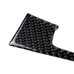 Car Carbon Fiber Gear Position Panel Frame Decorative Sticker for Volkswagen Golf 7 2018-, without Hole and Start and Stop, Left Drive, Gear Position