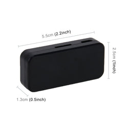 HQX6 Car Bluetooth V4.1 Audio Music Player Receiver Adapter, Support Wireless Hands-free & TF Card & USB Charge, HQX6