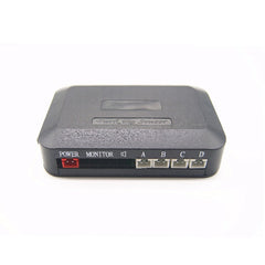 PZ-306-W Car Parking Reversing Buzzer 4.3inch LCD Screen Reverse Parking Sensors Automatic Wireless Parking Wireless Alarm Assistance System with 4 Rear Radar, With 4 Rear Radar
