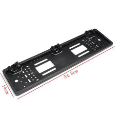 PZ600-L Europe Car License Plate Frame Rear View Camera Visual Rear View Parking System with 2 Reversing Radar Detector, with 2 Reversing Radar Detector