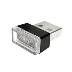 Universal PC Car USB LED Atmosphere Lights Emergency Lighting Decorative Lamp, Red Light, Yellow Light, Ice Blue, Blue Light, Pink Light, Green Light