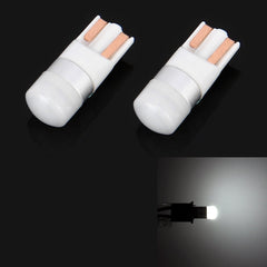 2 PCS T10/W5W/194/501/168 1W 70LM 6000K White LED Bulb Car Reading Lamp Clearance Light, DC 12V, 2 PCS 1W 70LM 6000K