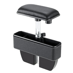 Universal Car Multi-functional Console Side Pocket Seat Gap Side Storage Box with Elbow Support Pad, with Pad