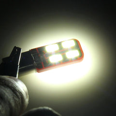 10 PCS BA9S 3W 200lm 6000K 8 SMD-5730 LEDs Car Clearance Light Lamp, DC 12V, 3W 200lm 6000K