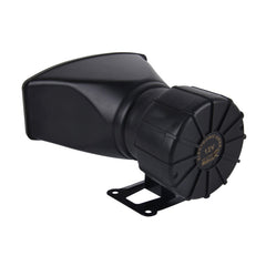 HJS-78005 12V 60W 300dB Car Electric Alarm Air Horn Siren Speaker 5 Sound Tone/ 3 Sound Tone Super Loud With Mic, Cable Length: 60cm, HJS-78005