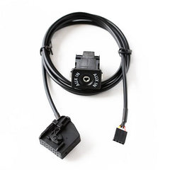 AUX Adapter Switch Plug + Wiring Hardness for Volkswagen Audi MFD2 RNS2 / Ford, Cable Length: 1.5m, For  Volkswagen / Audi / Ford