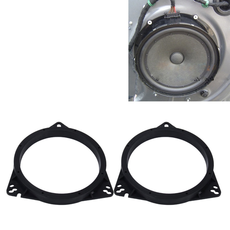 2 PCS Car Auto ABS  Loudspeaker Base Protection Cover Holder Mat for Nissan and Toyota, For Nissan and Toyota
