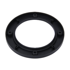2 PCS 5 inch Car Auto ABS Loudspeaker Base Protection Hollow Cover Holder Mat, Inner Diameter: 12.5cm, 12.5cm