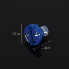 10PCS 2W T4.2 Wedge Instrument Panel LED Light Dashboard Gauge Cluster Indicator Lamp Bulb, 2W T4.2, T4.2