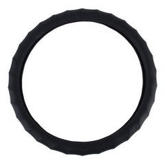 Distorted Lines Texture Universal Rubber Car Steering Wheel Cover Sets Four Seasons General