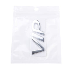 VIP Shape Shining Metal Car Free Sticker, Letter