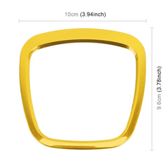 Car Auto Steering Wheel Decorative Ring Cover Trim Sticker Decoration for Audi