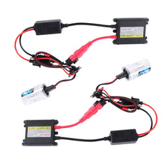 2PCS 35W H1 2800 LM Slim HID Xenon Light with 2 Alloy HID Ballast, High Intensity Discharge Lamp, Color Temperature: 4300K, H1