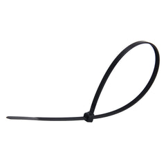 250pcs /Pack 5mm*300mm Nylon Cable Ties, 5mm*300mm Black, 5mm*300mm White