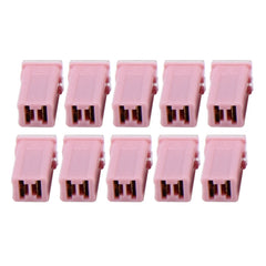 10 PCS Vehicle Car Plastic Shell Straight Female Terminal Push in Blade Cartridge PAL Fuse 30Amp 32V, 30Amp 32V