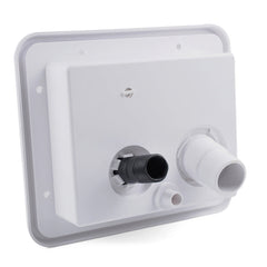 White Water Inlet Integrated Fill Dish Hatch Lock for RV Trailer Camper, A1063