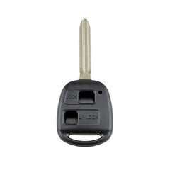 For TOYOTA Car Keys Replacement 2 Buttons Car Key Case with Key Blade, 2 Buttons